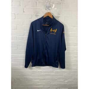 Nike Women's NB Storm-Fit Track & Field Full Zip Jacket Long Sleeve Navy Size M